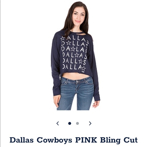 Dallas Cowboys PINK long sleeve tee - Picture 4 of 4